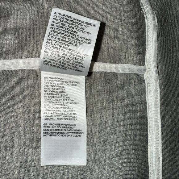 The North Face Women’s Neo Thermal Snap Jacket Dk Heather Gray SZ M - Picture 11 of 13